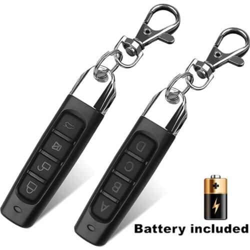 433MHZ Remote Control 4 Channe Garage Gate Door Opener Remote Control Duplicator Clone Cloning Code Car Key