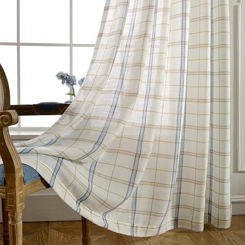 SAIZEE Cotton Curtains For Windows