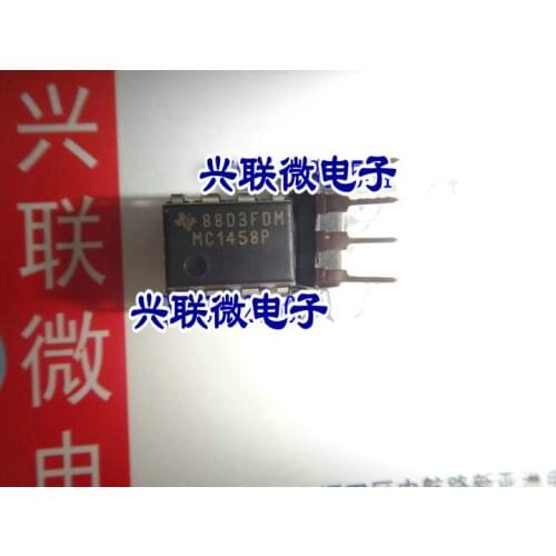 In stock 100% New&Original 5pcs/lot MC1458P MC1458 DIP8
