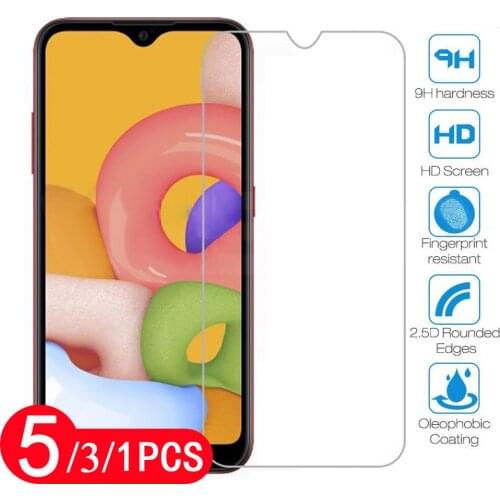 5/3/1Pcs tempered glass for Samsung Galaxy A01 A11 A21 A21S A31 A41 A42 A51 A71S A72 A91 protective film phone screen protector