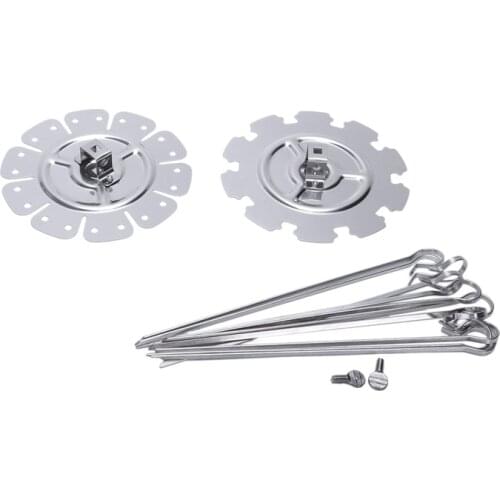 Stainless Steel Grilled Cage BBQ Roaster Barbecue Kebab Maker Meat Skewer Machine BBQ Grill Kitchen Air Fryer Accessories