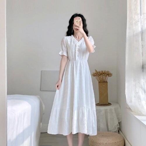 Women Dresses 2021 Summer Dress White Dress Vestido De Mujer