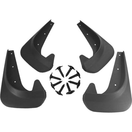 4Pcs Car Mud Flaps Mudflaps Universal 25x18cm Splash Guards Dirty Mudguards Front Rear for Car