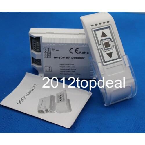 AC90-240V 0-10V Dimmer w/ 3Keys RF Wireless Remote DM015