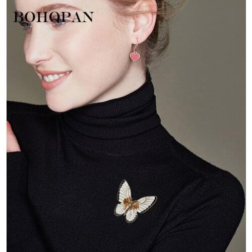 Bohopan Butterfly Brooches For Clothes