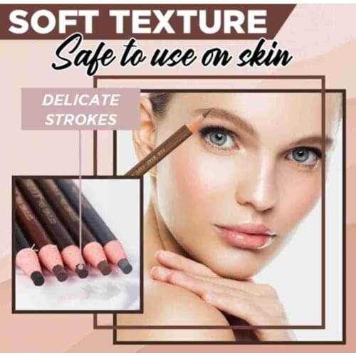 Pull Line Eyebrow Pencil Waterproof And Sweat Proof Color Lady Makeup Beauty Eyebrow Pencil D9C8