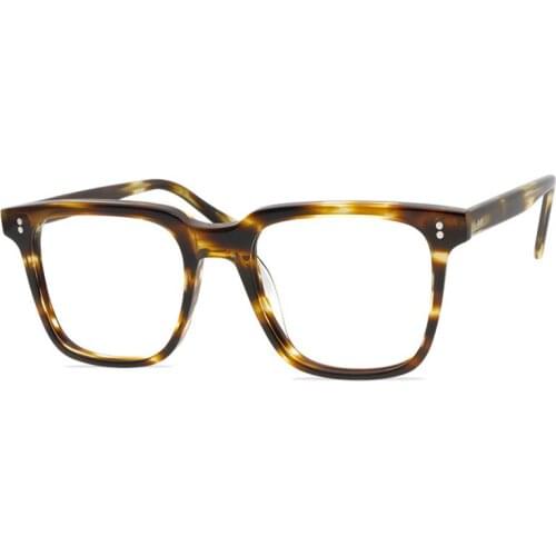 Square Acetate Glasses Frame Retro Unisex Full Rim Prescription Lens Optical Eyewear Anti-reflective Goggle Reading Eyeglasses