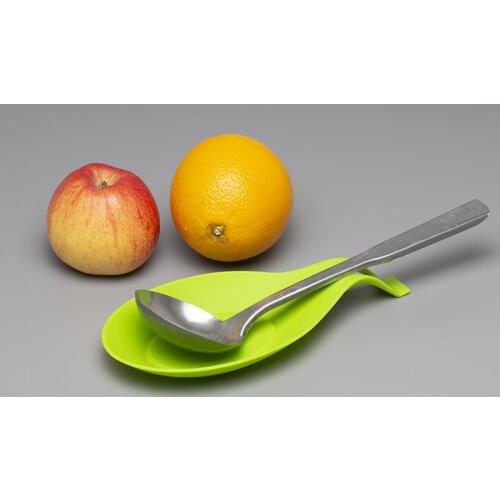 Food Grade Silicone Spoon Holder Mat Heat Resistant Placemat Spoon Rests Stand Rack Gadget Kitchen Silicone Spoon Tools 5Z