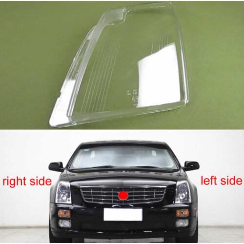For Cadillac SLS 2007 2008 2009 2010 2011 2012 Transparent Headlamp Cover Lamp Shade Front Headlight Shell Lampshade Lens shell