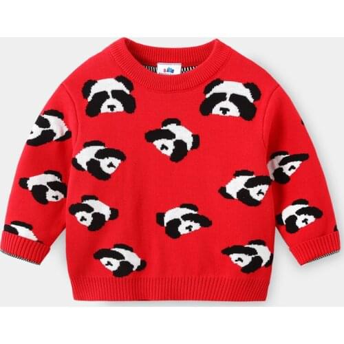 2 3 4 5 6 7 Y Baby Boys Sweater Kids Casual O-Neck Cartoon Sweater Coat Fashion Letter Smile Sweaters for Boy Kids Clothes Tops