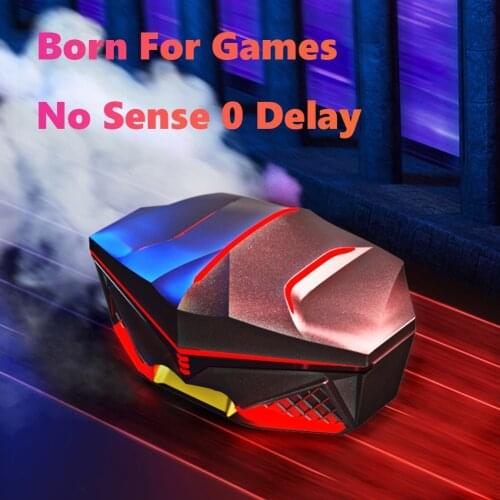 TWS Gaming Bluetooth 5.0 Earphone Wireless Headphones Stereo Waterproof Headset Earbuds Headphone with Microphone for Gamer