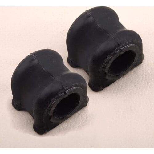 2Pcs 68184510AA Black Rubber Car Front Stabilizer Sway Bar Bushing Fit For Jeep Grand Cherokee WK2 2011 2012 2013 2014 2015