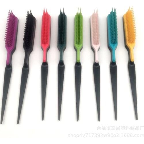 1pc New Professional Hair Comb Pointed Tail Comb Teasing Curly Hair Brush Salon Hairdressing Styling Combs Tools