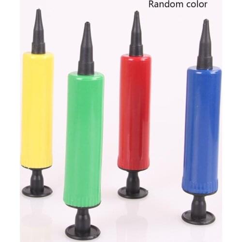 1 PCS Balloon pump balloon accessories hand push Mini Plastic Inflator Air Pump Portable Useful Foil Balloon Decoration Tools