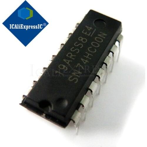 10PCS SN74HC00N SN74HC00 DIP14 DIP 74HC00 new original In Stock