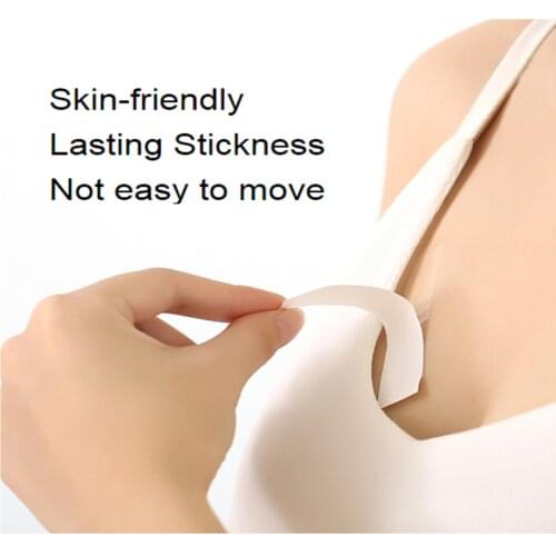 16mm*5M each roll of double Sided Anti-slipe Clothing Tape/Braza Flash Tape for Women Body Skin PLD