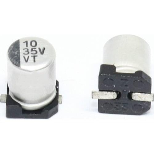 35V 10UF 10uf 10uF 4X5.4MM SMD Electrolytic Capacitor,Good Quality, Fast Delive 100uf 220uf 470uf 47uf 10uf 1000uf 22uf