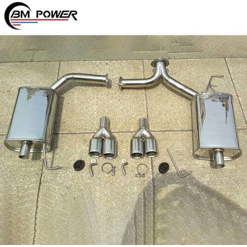 5 series F10 exhuast styem muffler tips fit for 520 525 523 528 530 F10 exhuast pipe