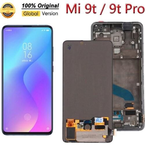 6.39" AMOLED Screen For Xiaomi Redmi K20 LCD Display Touch Screen Digitizer Assembly Xiaomi Mi 9t Lcd For Redmi K20 Pro LCD