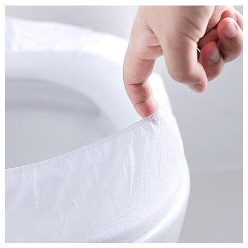 Disposable Toilet Seat Cover Mat Warm Soft Toilet Cover Seat Lid Pad Bathroom Closestool Protector Bathroom Accessories Set