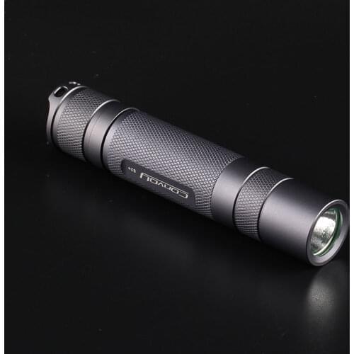 Convoy S2+ Gray Cree XML2 U2-1A EDC LED Flashlight,torch,lantern,lanterna bike ,self defense,camping light, lamp,for bicycle