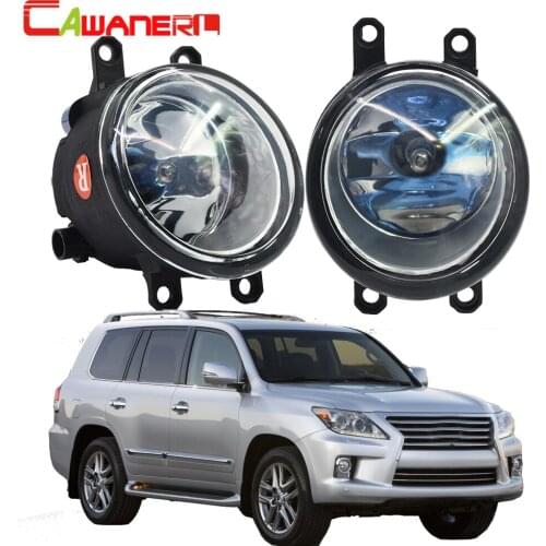 Cawanerl 2 Pieces 100W H11 Car Light Styling Halogen Fog Light Daytime Running Lamp DRL 12V For 2008-2011 Lexus LX570