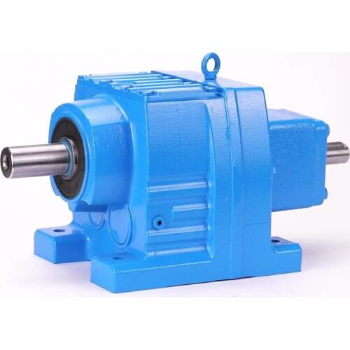 Competitive price R series helical speed reducer R47 transmission gearbox
