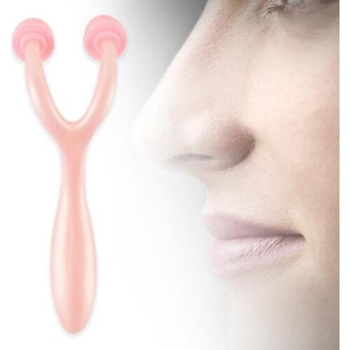 Nose Shaper Clip Nose Shaping Roller Smooth Edge Tightening Nose Up Lifting Beauty Accessory Nose Bridge Nose Massager Roller