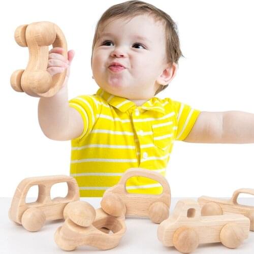 2020 New Infant Log Grip Extremely Cute Trolley Habit 0-3 Years Old Childrens Car Model Toys