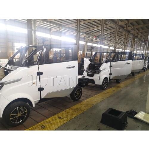 New Electric Food Car Mini Cargo Delivery Truck Box Pup Truck Utility Cargo Delivery Cars Electric Car for Adult