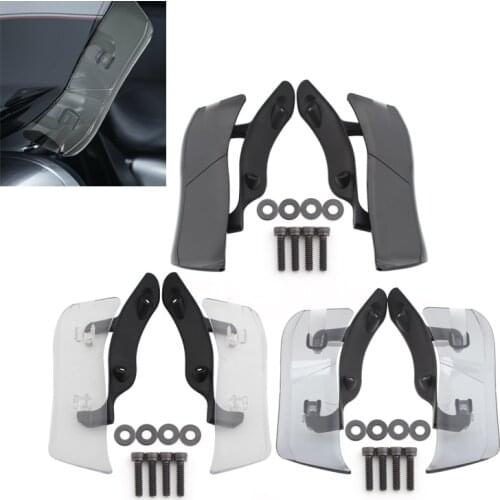 Motorcycle Adjustable Upper Fairing Accent Fairing Air Deflector Wind Deflector For Harley Touring Road Glide FLTRX FLTRXS 15-21
