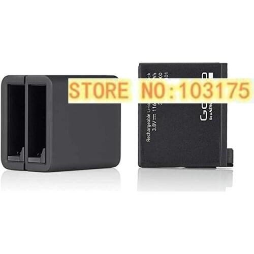 100% Original For GoPro Hero 4 Dual Battery Charger + Battery For Gopro HERO4 Black/HERO4 Silver Camera pair