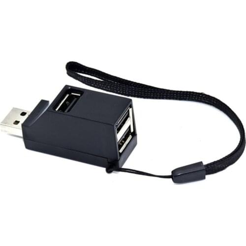3 Port USB Hub Mini USB 2.0 3.0 High Speed Hub Splitter Box For PC Laptop U Disk Card Reader For iPhone 7 8 X Mobile Phone Cheap