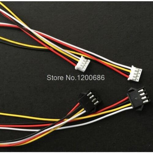 500MM 50CM PH2.0 3Pin SM2.54 PH SM 2.54 22AWG SM female to PH2.0 black red terminal connector