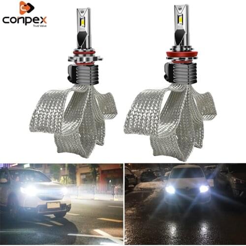 Conpex H11 H4 H7 Led Canbus No Error Auto Accessories H8 H9 9005 9006 Headlight Bulb Super Bright HB3 HB4 Car Lights Universal