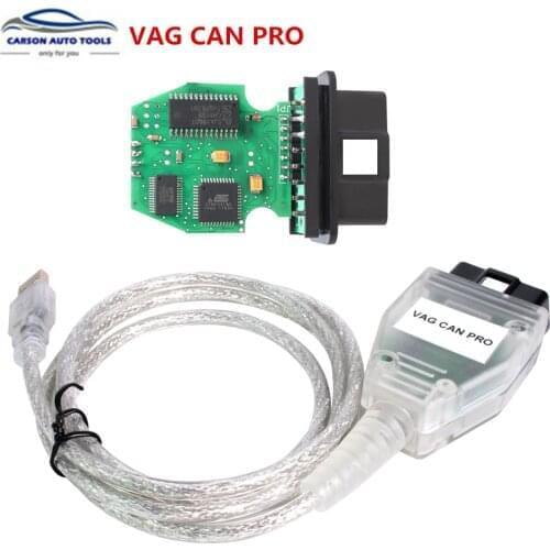 Free Shipping Newest V5.5.1 Best VAG CAN PRO Cable CAN BUS+UDS+K-line VCP diagnostic Scanner S.W 5.5.1 better than ODIS