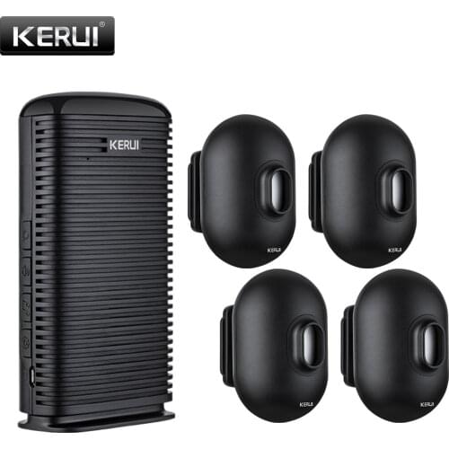 KERUI DW9 Wireless Driveway Security Alarm Waterproof PIR Motion Detector Garage Welcome Burglar Alarm Secure System Patrol