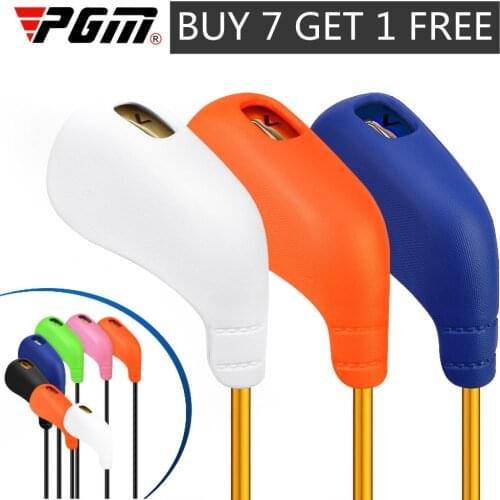 Golf Club Head Cover Soft Rubber Iron Cover Iron Protection Full Set of 7 Pcs Waterproof Environmentally Friendly and Durable