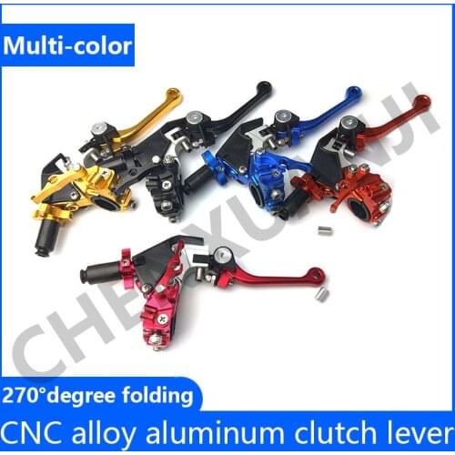 CNC Aluminum Alloy Folding Clutch Lever Motorcycle Brake Clutch Levers For SX SXF EXC XC EXC-F EXCF Brake Lever Assembly