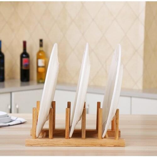 Wooden Dish Rack Drain Board Drying Rack Drain Rack Storage Rack Cabinet Storage Box Accessories Tableware Dish Rack Shelf Solid