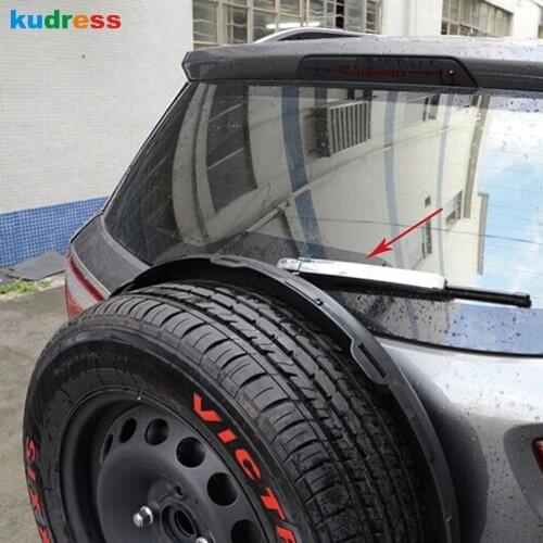 For Ford EcoSport 2013 2014 2015 Auto Parts Moulding ABS Chrome Plastic Rear Windscreen Wiper Decoration Garish Strips Trim 2pcs