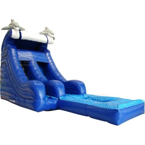 China Guangzhou) manufacturers selling inflatable slides,Shark pool slides CTB-035
