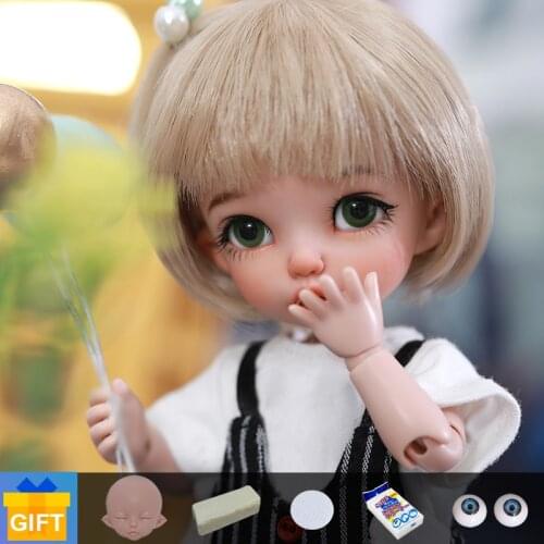 Free Shipping Fairyland Pukifee Ante 1/8 BJD Dolls Cute Resin Figure Fullset Full Package Option Toy for Girls FL