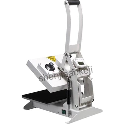High Pressure Heat Press Machine Mini T-shirt or shoes transfer machine 220v/110v 1000w 1pc Hot Press Thermal Transfer Machine