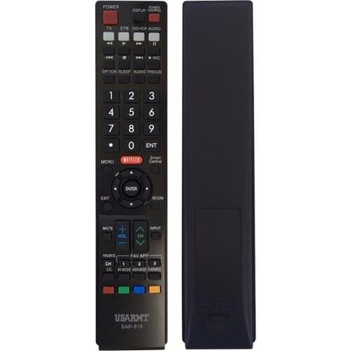 NEW REPLACE FOR SHARP TV RRMCGB004WJSA REMOTE CONTROL GB004WJSA LC-52LE640U LC-60LE640U