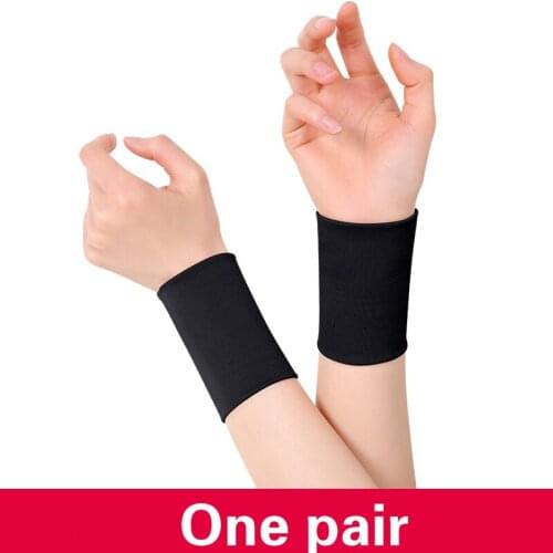 One Pair Bracer Wrist Support Sprained Wristband Warmth and Cold Protection Tendon Sheath Joint Sheath Sports Protective Gear