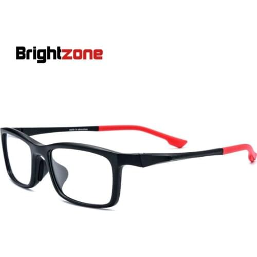 Brightzone 2019 New Tr90 Spectacle Frame Motion Glasses Men Women Cycling Eye Myopia Retro Vintage Clear Lens Eyewear Fashion