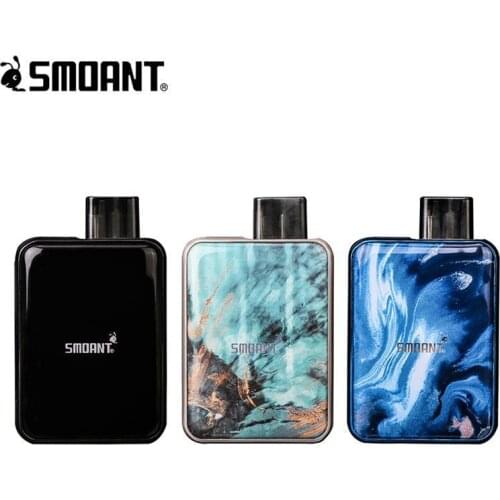 Smoant Charon Baby Pod Kit 2ml Capacity 750mah Battery 0.6ohm Mesh Coil 1.2ohm Ni80 Coil Electronic Cigarette Vape Pod