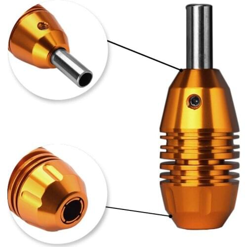 Tattoo Grip Self-Lock Tube Tattoo Machine Gun Part Auto Lock Handle Retro Style light Professional Self-lock Tattoo Supply