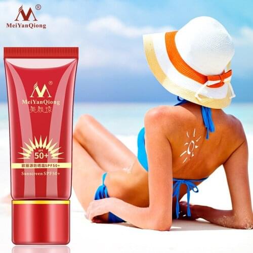 Meiyanqiong Sunscreen SPF50+ Skin Protective Cream Repair Whitening Sunblock Oil Control Body Face Sun Isolation Skin Care